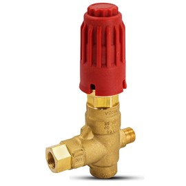 QuenPenge Upgraded 350 Unloader Valve Pressure Washer Pump with Knob | Max. 390 Bar | 10.5GPM | 5650 PSI | Compatible with AR/Comet/BE/Cat Series Pump