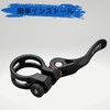 Corki Cycles Quick Release Bicycle Seat Post Clamp Sandblasting Anodised