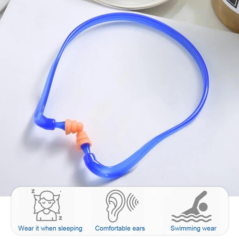 4 Ear Plugs for Comfortable, Pressure-Free, Noise Reducing Hearing Protection