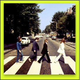The Beatles ABBEY ROAD slick- Image #1 of 5 available images