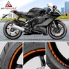 Autodomy Wheel Rim Sticker, Complete Set for 2 Wheels from