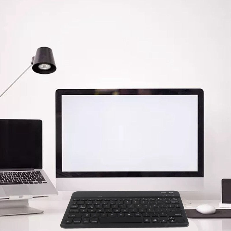 Bluetooth Keyboard 78 Keys RGB Backlit Ultra Slim Silent Portable