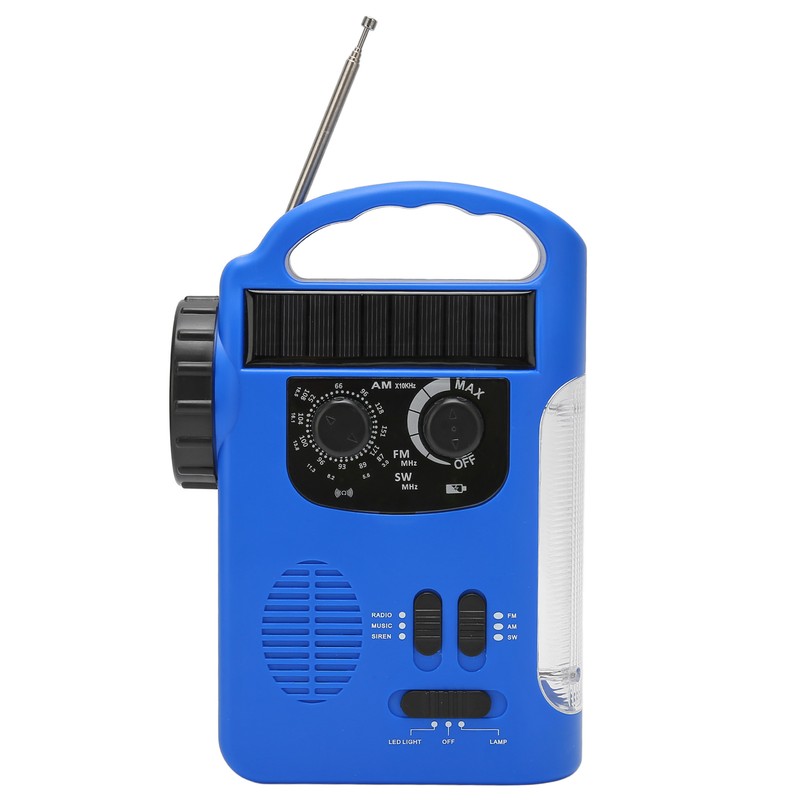 Hand Crank Solar Radio AM FM SW Emergency Radio with