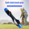 LINSIBEI Golf Grip Trainer Golf Club Grip Trainer Attachment Outdoor