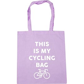 Hippowarehouse This is my cycling bag Tote Shopping Gym Beach Bag 42cm x38cm, 10 litres