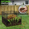 Large Compost Bin, 172 Gallon Metal Wire Mesh Composter for