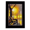 8x10 Precut Black Suede Picture Matboard for 6x8 Photo -