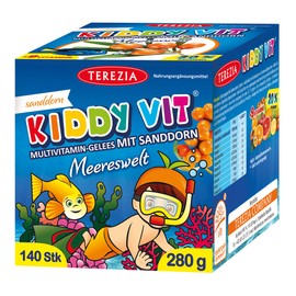 TEREZIA Multivitamins Sea World Jelly Drops for Children, Contains Sea Buckthorn and 9 Different Vitamins. No Chemical Additives, Preservatives and Dyes ..