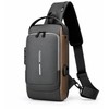 Anti-Theft Chest Bag with Combination Lock & USB Port –