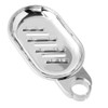 S-TROUBLE 22mm Plastic Shower Rail Soap Holder Soap Pallet Shower