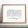 I Choose You Print, Farmhouse Sign, Wedding Gift, Bedroom Wall