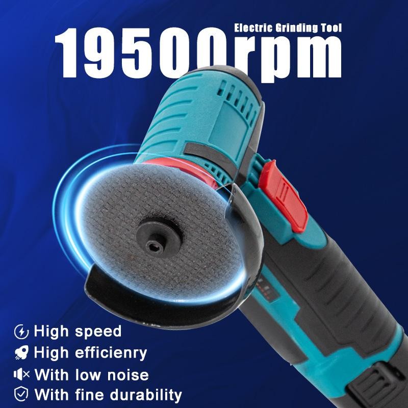 12V Mini Angle Grinder, 1 Set Multi-purpose Rechargeable Grinding Tool,