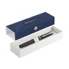 Waterman Allure Fountain Pen | Black Lacquer with Chrome Trim