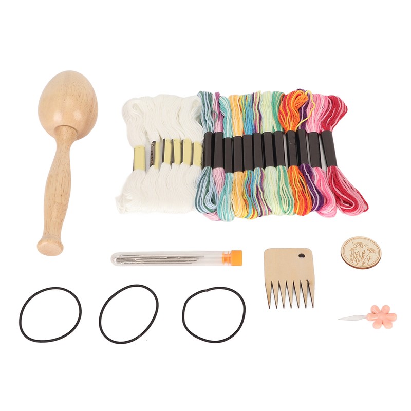 Darning Egg for Socks with Large Eye Needles Sewing Threads