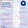 sosoftwell 4 Packs F20 CPAP Mask Liners Compatible with Small
