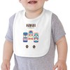 Fabulous Organic Cotton Baby Bib Hawaii Is Calling Me Tiki