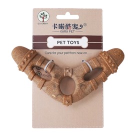 HRLPHXCM Dog Toys for Aggressive Chewers Puppy Teething Toys Dog Chew Bones Dog Toys to Keep Them Busy (Dart)