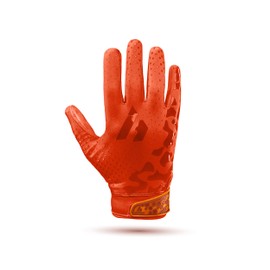 Repsters RPG1 Football Gloves - Adult & Youth Sizes (Tiger, Youth M-L)