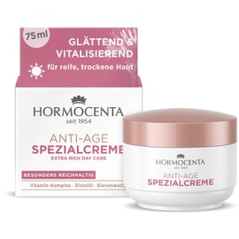 Hormocenta Anti-Age Spezialcreme 75ml - Vitalisierende Anti-Age Pflege mit Vitamin-Komplex, Bienenwachs und Distelöl, besonders reichhaltige Pflege (1 x 75ml)