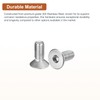 DTGN M10-1.5 x 25mm Flat Head Socket Cap Screws, 10