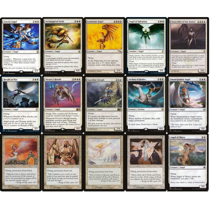 Angel Commander Deck - Custom Built - Elite - MTG