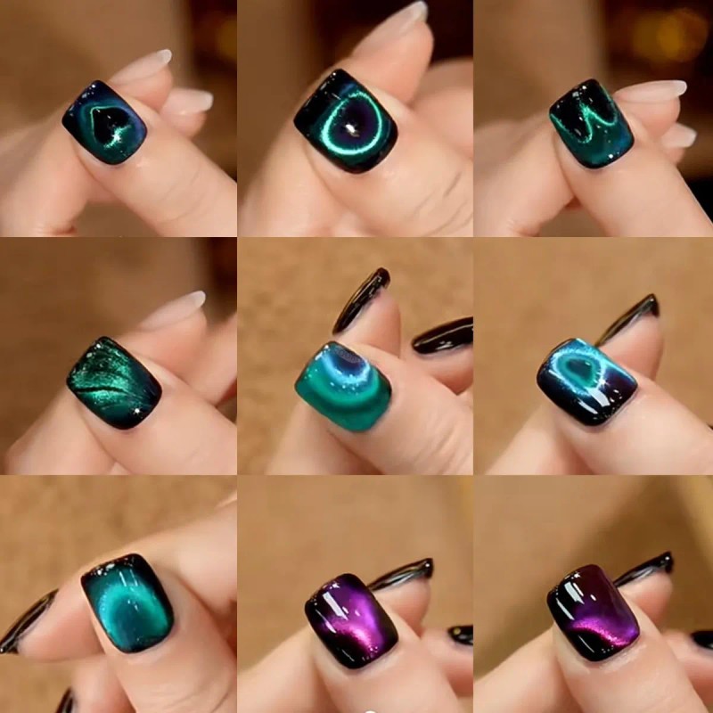 Accesorios Para Uñas Imán De Efecto Ojo De Gato Kit