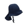 Sterntaler Unisex Baby Sun Hat with Neck Protection (Sun Hat