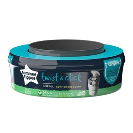 Tommee Tippee Twist & Click Advanced Nappy Disposal System Refill Cassette