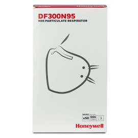 Honeywell Safety DF300 H910P N95 Flatfold Disposable Respirator - Box of 50 (DF300H910N95)