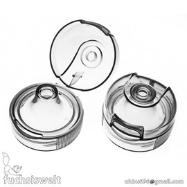 Greiner 2 x 1 Litre Tritan Water Bottle with 2 Flip Lids