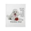 CafePress Poodle Dad Throw Blanket Super Soft Fleece Plush Throw