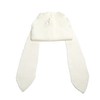 Gorro de punto lindo conejo orejas largas divertido gorro de