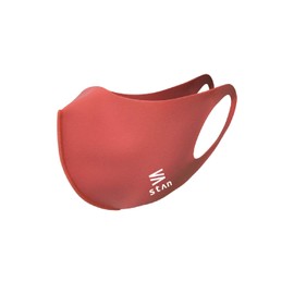 StAn Sports Mask, Mask, UV Protection, Running, Sports, Washable, Mesh, Non-Bacterial (XL, Pink)