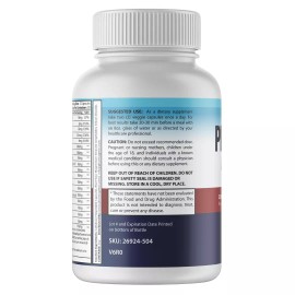 Unbranded 4 Bottles Prostate Plus+ Proprietary Prostate Support Formula 60 Capsules x4