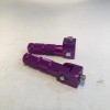 Minho Purple CNC Folding Motorcycle Bicycle Foot Pegs