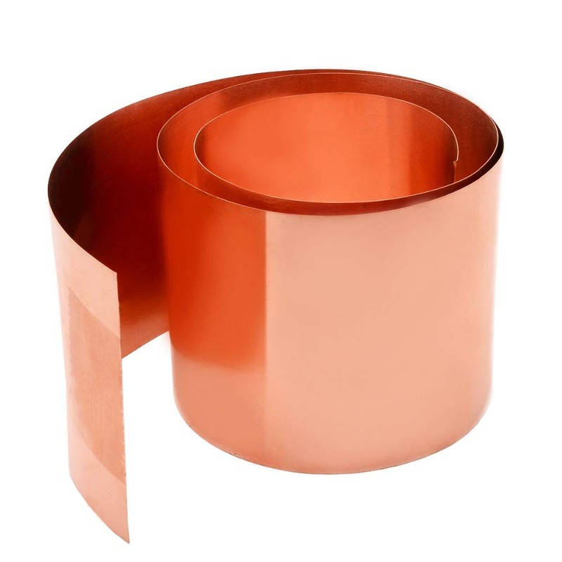 XMRISE Pure Copper Foil Metal Copper Sheet Material Removal Rolls,
