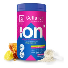 Bebida Isotnica en Polvo  A Base de Sales Minerales, Aminoacidos y Vitamina C  Sabor Limn y Miel de Abeja  100 Natural  500 gr - 50 porciones  ION X  