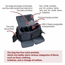 Shoe Bags for Travel Sneaker Bag Sneaker Duffel Travel Bag for Men 24 inch Basketball Outdoor Sports Gym Bag Travel shoe bag With 3 Adjustable Compartment Dividers Travel Shoe Bags for Travel Men