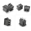 12-Pack Rocker Toggle Switch, ON/Off DPDT 6Pin Boat Switches for