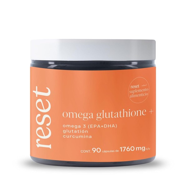 RESET WELLNESS | OMEGA GLUTATHIONE + Omega 3 (EPA+ DHA),