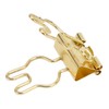 100Pcs Bunny Binder Clips Gold Cute Handle Durable Metal Multifunction