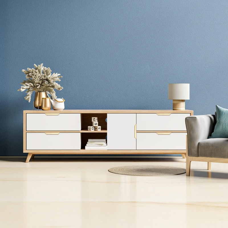 Malimali 10 Pack Dark Gold Edge Finger Pulls for Cabinets