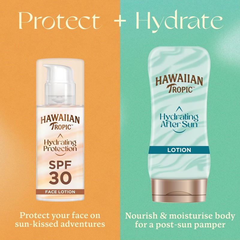 Hawaiian Tropic Hydrating Protection Face Sunscreen SPF 30 UVA plus
