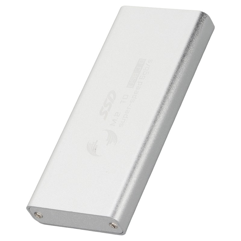 MSATA to USB 3.0 SSD Enclosure Adapter 6Gbps Transfer Rate