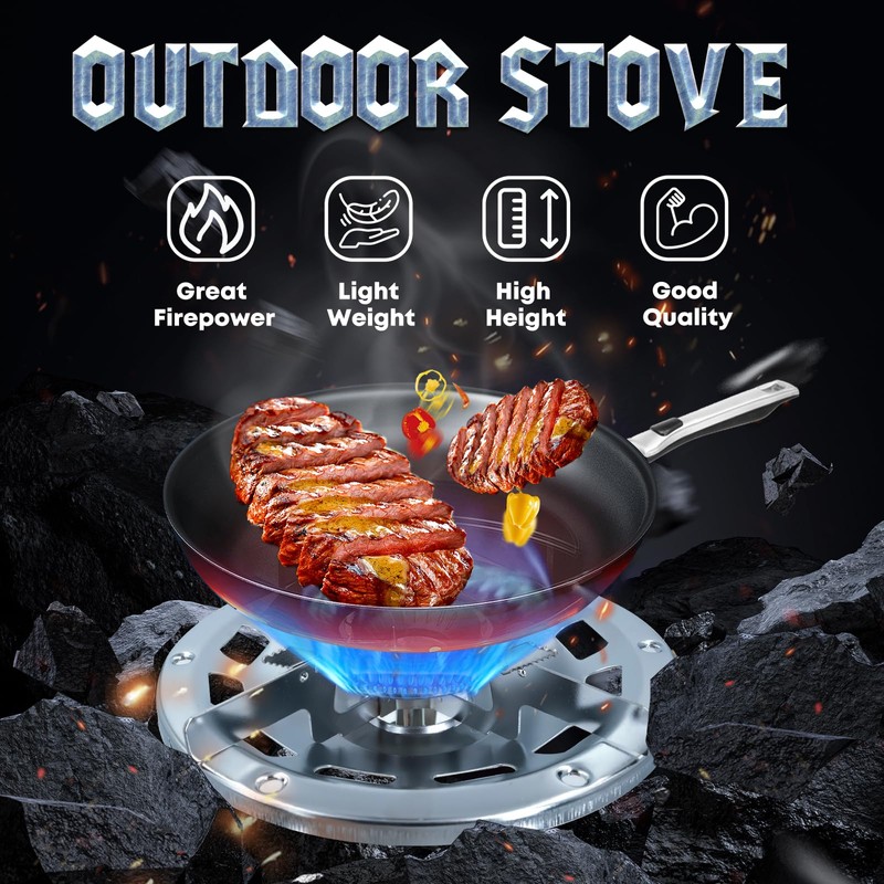 Light Weight Outdoor Propane Stove For Camping, RV travel, Outdoor,
