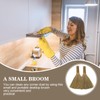 Baluue 2pcs Kitchen Cleaning Broom Straw Broom Cleaning Brooms Hand-Made