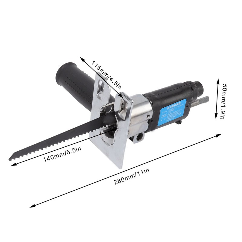 Electric Reciprocating Saw Portable Handheld Electric Drill Saw with Lock