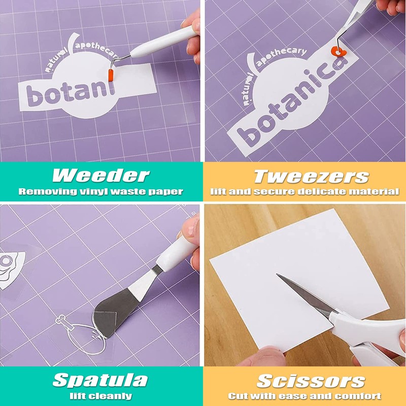 Plotter Accessories, Vinyl Weeding Tools, DIY Craft Tool Set, HTV,