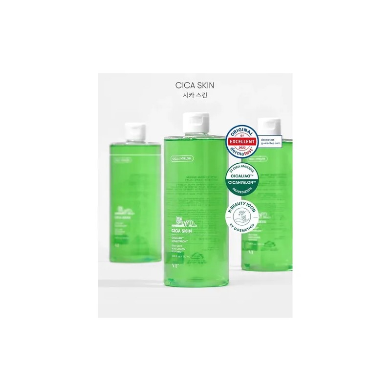 Vt Cica Skin 510 Ml Tónico Facial Coreano Original