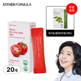 Esther NFC Organic Tomato 100% 14 packs, 20 pieces / 여에스더 NFC 유기농 토마토 100% 14포, 20개